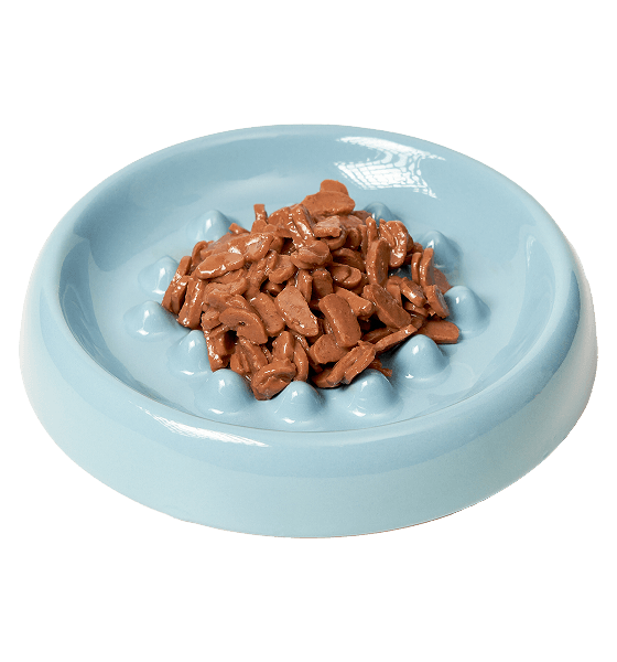 Chicken, Tuna with Beef Chunk in Gravy